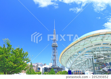 Scenery of Nagoya City, Nagoya TV Tower and Oasis 21 105293852