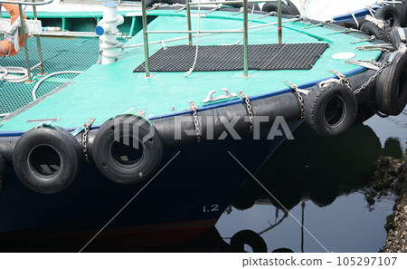 Ship moored in the harbor Ship moored in the harbor 105297107