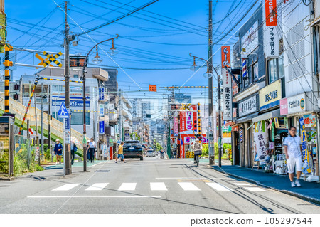 Cityscape of Yokohama City Yako Station 105297544