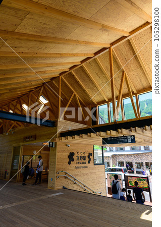Scenery inside Tateno Station "Opening of all lines and resumption of operations" (taken from inside Tateno Station) Scenery inside Tateno Station "Opening of all lines and resumption of operations" (taken from inside Tateno Station) 105298100