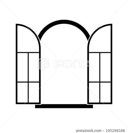 Window icon vector Window icon vector 105298166