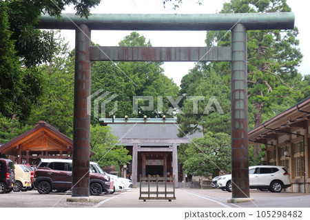 Imizu Shrine in Takaoka Kojo Park 105298482