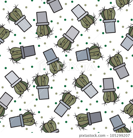 Cactus seamless pattern Cactus seamless pattern 105299207