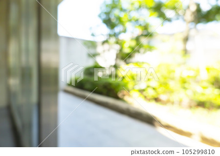 公寓入口的背景散景 公寓入口的背景散景 105299810