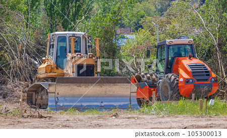 Bulldozer Earth Mover Machine 105300013
