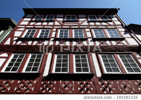 Half-timbered old house in Miltenberg, Germany Half-timbered old house in Miltenberg, Germany 105301316