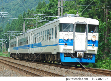 北陸本線 今城遊 JR 西日本 475 系列 A21 編組（金澤） 105302126