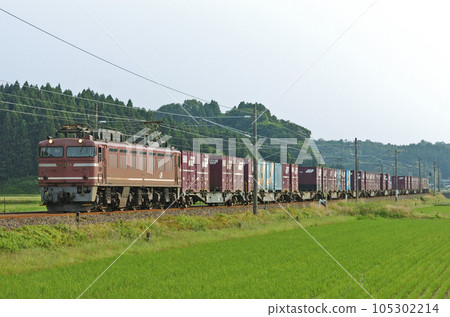 北陸本線 牛谷大聖寺 JR Freight EF81-25(富山) 北陸本線 牛谷大聖寺 JR Freight EF81-25(富山) 105302214