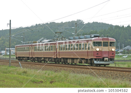 北陸本線 牛谷大聖寺 JR 西日本 475 系 A16 編組（金澤） 105304582
