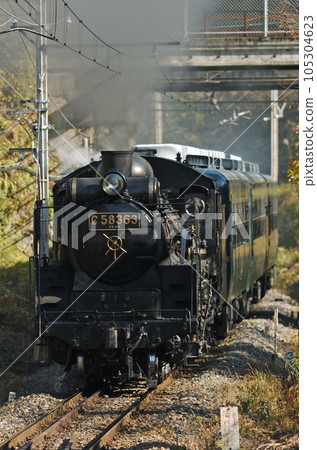 Chichibu Railway Urayamaguchi - Kagemori C58-363 + 12 series Chichibu Railway Urayamaguchi - Kagemori C58-363 + 12 series 105304623