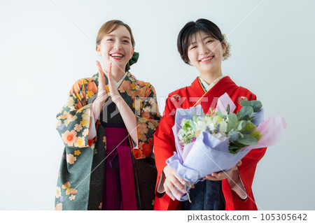 Hakama graduation ceremony 105305642