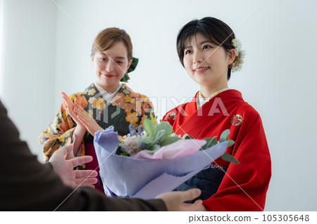 Hakama graduation ceremony Hakama graduation ceremony 105305648