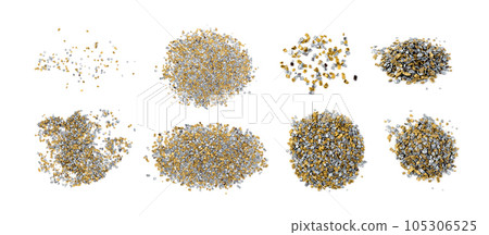 Candy Sprinkle, Donut Chocolate Sprinkles Isolated, Sweet Brown Glaze Decoration, Chocolate Vermicelli Candy Sprinkle, Donut Chocolate Sprinkles Isolated, Sweet Brown Glaze Decoration, Chocolate Vermicelli 105306525