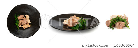 Cod Liver Closeup, Fish Fat Omega-3 Food, Macro Detailed Healthy Seafood Meal, Cod Liver Cod Liver Closeup, Fish Fat Omega-3 Food, Macro Detailed Healthy Seafood Meal, Cod Liver 105306564