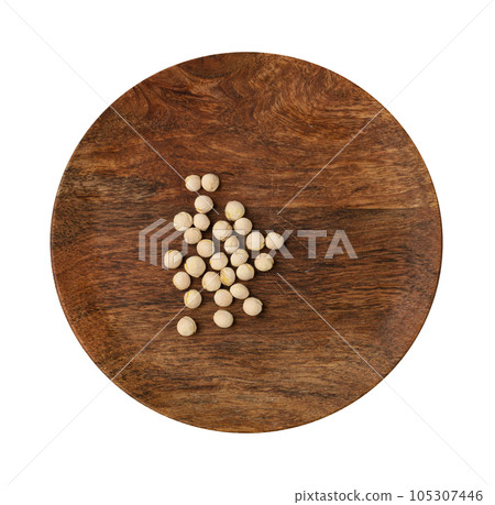 Cherry Stones, Cherry Core Closeup, Sweet Fruit Kernels, Cherries Pits, Prunus Avium Small Seeds, Stone Fruit 105307446