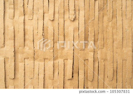 Corrugated Cardboard for Safe Transportation, Packing Soft Cardboard Layers Textured Background Corrugated Cardboard for Safe Transportation, Packing Soft Cardboard Layers Textured Background 105307831