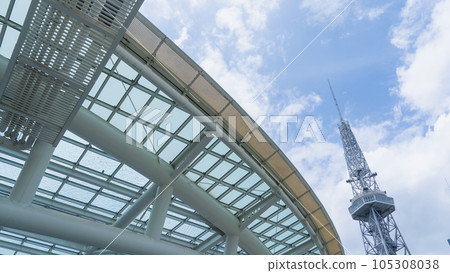 [Nagoya City, Aichi Prefecture] Nagoya TV Tower and Oasis 21 105308038