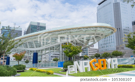 [Nagoya City, Aichi Prefecture] Oasis 21: Water Spaceship 105308107