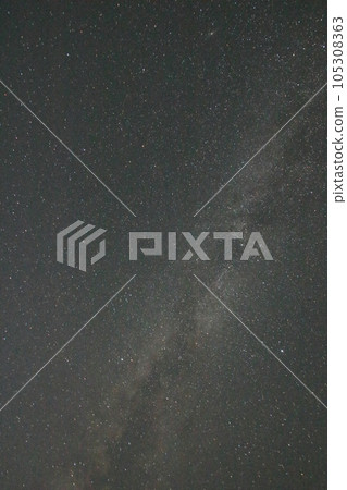 Night view of Nobeyama and beautiful starry sky Milky Way in summer Night view of Nobeyama and beautiful starry sky Milky Way in summer 105308363