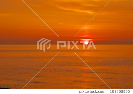 日本海的夕陽3 日本海的夕陽3 105308990