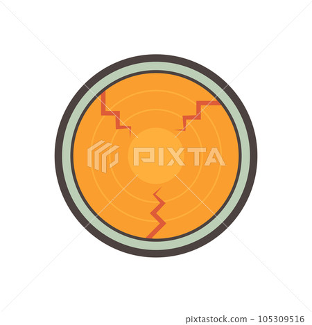 Log wood for sawn to lumber vector icon design. Log wood for sawn to lumber vector icon design. 105309516