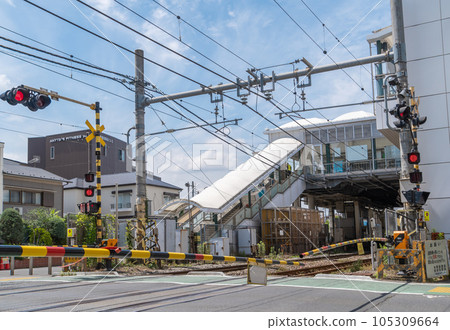 Scenery in front of the station Kashimada Station Scenery in front of the station Kashimada Station 105309664