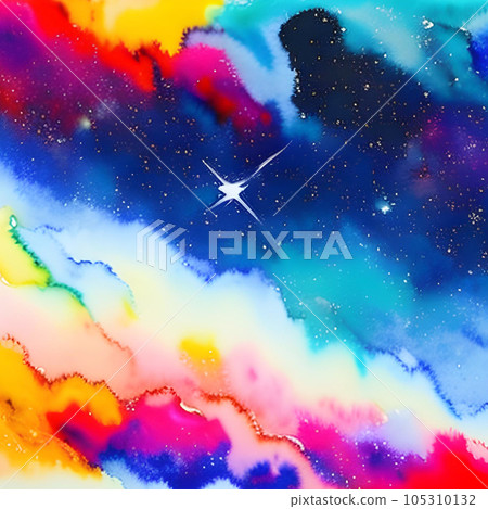 Dull color watercolor background 105310132