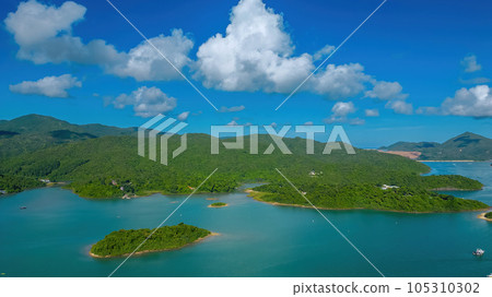 July 24 2023 The bay and shores of Sai Kung, hk 105310302