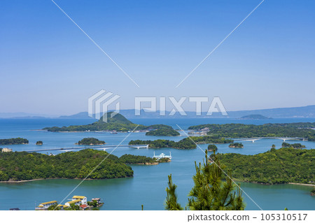 雲仙天草國立公園 天草松島風景（高布壇展望台） 105310517