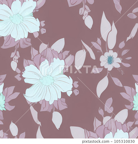 花卉背景素材 105310830