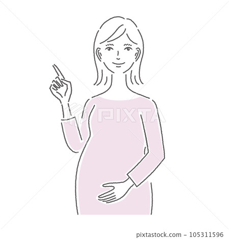 Pregnant women 105311596