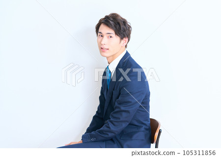 Men's fashion young businessman in a suit Men's fashion young businessman in a suit 105311856