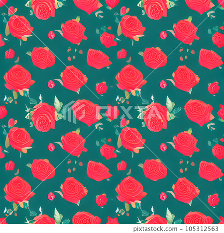Flower seamless abstract pattern. floral random background. modern design decoration and digital printing Flower seamless abstract pattern. floral random background. modern design decoration and digital printing 105312563