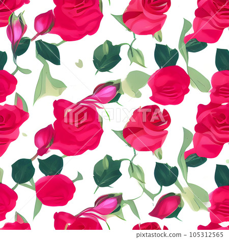 Flower seamless abstract pattern. floral random background. modern design decoration and digital printing Flower seamless abstract pattern. floral random background. modern design decoration and digital printing 105312565