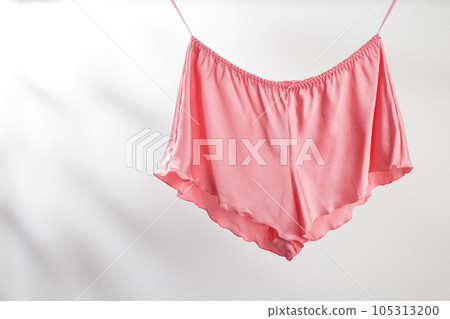 Pink satin women's pajama pants. Pink satin women's pajama pants. 105313200