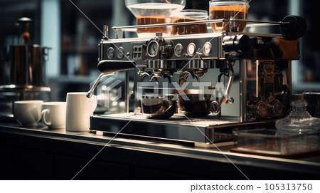 Coffee maker or coffee extractor make espresso Coffee maker or coffee extractor make espresso 105313750