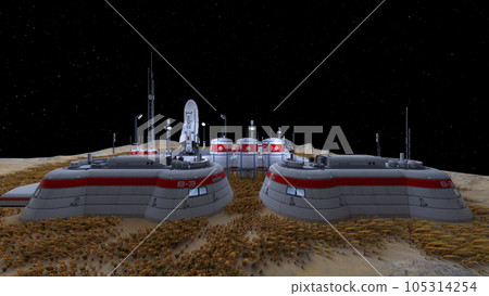 Planetary exploration base 105314254