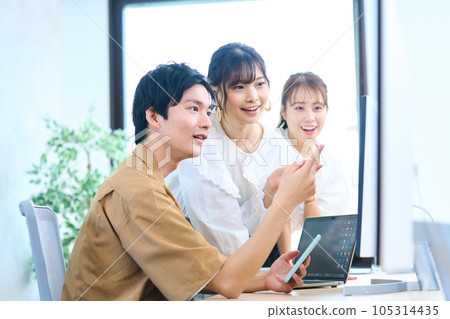 Engineers, apparel, creators, designers, young people 105314435