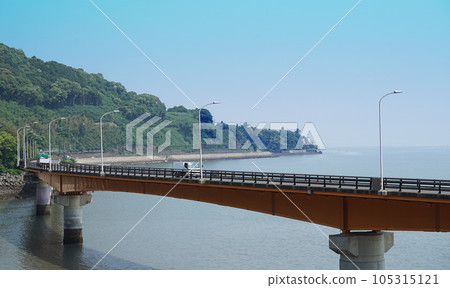 有明海沿岸的公路橋 有明海沿岸的公路橋 105315121