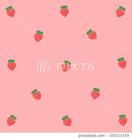 strawberry pattern with strawberry 105315359