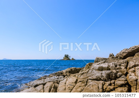 從清正的墓碑上看愛知縣南知多町筱島 從清正的墓碑上看愛知縣南知多町筱島 105315477