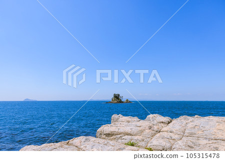 從清正的墓碑上看愛知縣南知多町筱島 從清正的墓碑上看愛知縣南知多町筱島 105315478