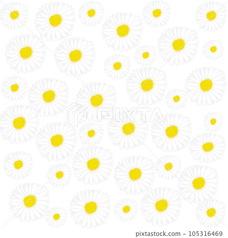 flowers on the white background 105316469