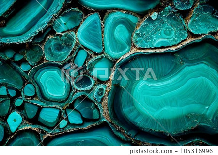 Abstract background of stone texture. Turquoise texture 105316996