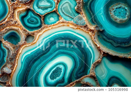 Abstract background of stone texture. Turquoise texture 105316998
