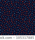 Various foreign currencies signs seamless pattern background. Various currency symbols. 105317885