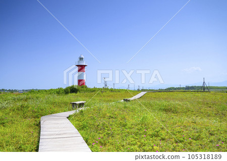 北海道石狩市的“濱名之丘公園”和“石狩燈塔” 北海道石狩市的“濱名之丘公園”和“石狩燈塔” 105318189