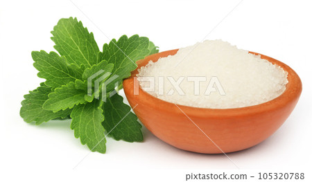 Stevia with sugar Stevia with sugar 105320788