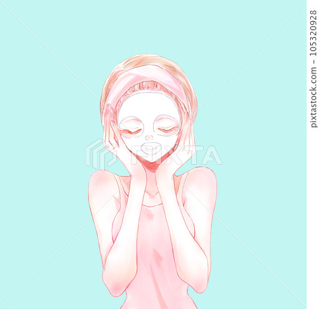 A woman packing A woman packing 105320928