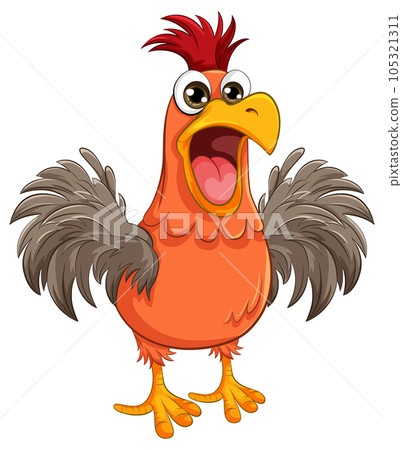 Freaking Out Chicken 105321311